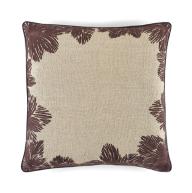 Coussin Élitis Marie-Louise - Plum